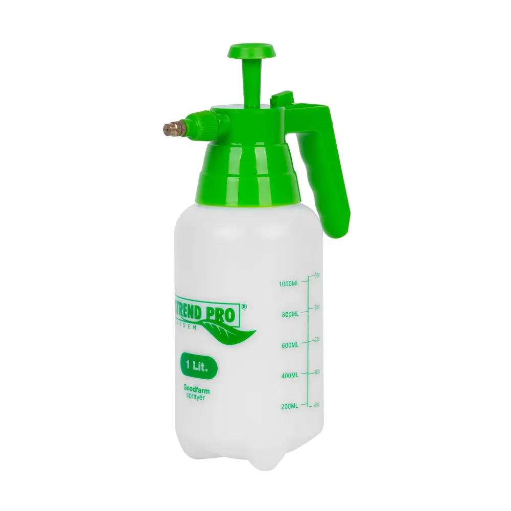 Praktický ručný tlakový postrekovač Goodfarm BELLA s objemom 1 liter využijete vo vašej domácnosti