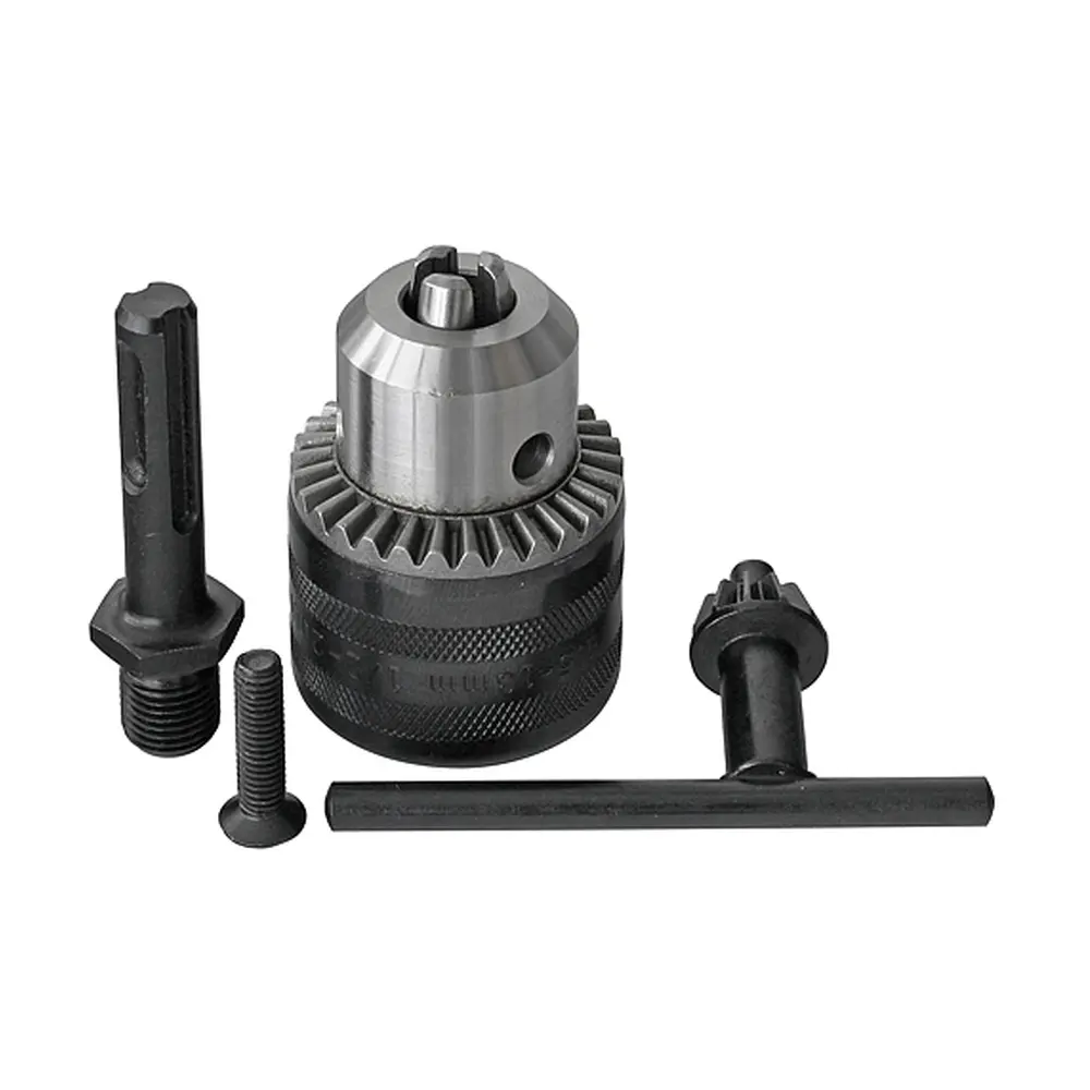 Skľučovadlo Strend Pro DCK725 je spoľahlivý nástroj pre presné a efektívne vŕtanie. S nastaviteľným rozsahom 1.5-13 mm a zubovým mechanizmom vám poskytne presné výsledky. Jeho ergonomický dizajn a možnosť použitia s kľúčom zabezpečia pohodlnú manipuláciu pri práci.