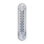 Vonkajší teplomer Strend Pro meria teplotu v rozsahu od 50°C do -30°C. Rozmery: 380x88x35 mm.