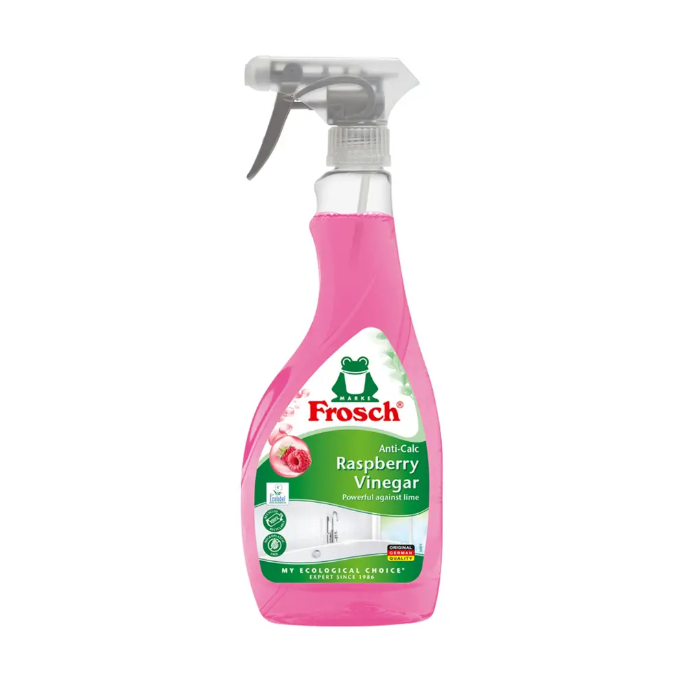 Čistič vodného kameňa Frosch učinne vyčistí armatúry