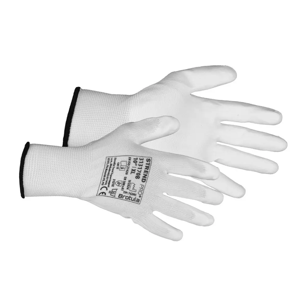 Rukavice ST BROTULA White sú ideálne pre prácu v záhrade či pri iných vonkajších aktivitách. S veľkosťou 10/XL a bledou farbou sú nielen praktické