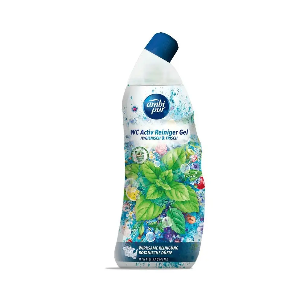 Ambipur WC Active Gel – Ružový ibištek a ruže