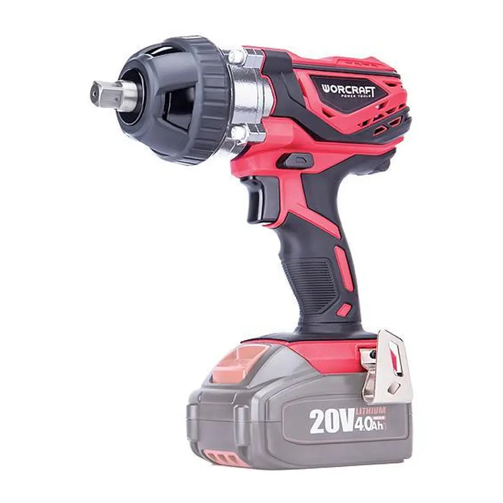 Akumulátorový rázový skrutkovač Worcraft CIW-S20Li s upínacím priemerom ½“ je určený na povoľovanie / uťahovanie skrutiek