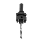 Unášač vyrezávacích koruniek Strend Pro by nemal chýbať vo výbave vašej dielne.Disponuje stopkou  HEX s priemerom 13 mm. Je použiteľný pre korunky s rozmerom 32 - 210 mm.