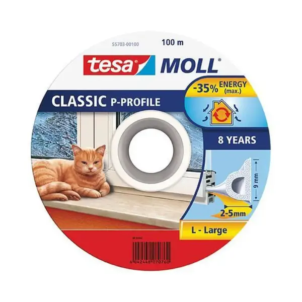 Samolepiace lahko použitelné gumové tesnenie tesamoll® pre okná a dvere. Vysoko kvalitné gumové profily odolávajú väcšine poveternostných podmienok a lahko sa nalepujú.</br>
