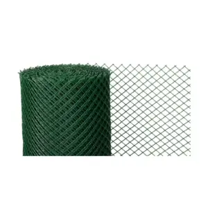 Pletivo ECONOMY 6 je ideálne riešenie pre bezpečné ohraničenie vašej záhrady alebo pozemku. S 20x20 mm veľkosťou mriežky a 300g/m2 hmotnosťou poskytuje spoľahlivú ochranu a estetický vzhľad. Jeho celoplastová konštrukcia a zelená farba zabezpečujú dlhú životnosť a nenáročnú údržbu.