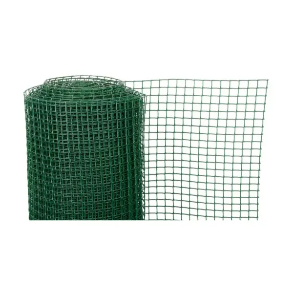Pletivo ECONOMY 7 je ideálne riešenie pre zabezpečenie svojho majetku. S jemným 20x20 mm štvorcovým vzorom a pevnými 300g/m2 je robustné a odolné voči poveternostným podmienkam. Jeho zelená farba zabezpečí diskrétnu ochranu a celoplastový materiál zaručí dlhú životnosť.