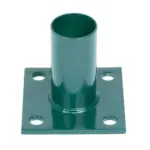Pätka Strend Pro METALTEC je špeciálne navrhnutá pre okrúhle stĺpiky s priemerom 48 mm. Vďaka zelenej farbe a ukotveniu podporí bezpečné a stabilné umiestnenie stĺpika vo vašej záhrade alebo priestore. S vysokou kvalitou materiálu a RAL6005 certifikovanou farbou je táto pätka spoľahlivým pomocníkom pri vytváraní pevnej a esteticky príjemnej plotovej kon