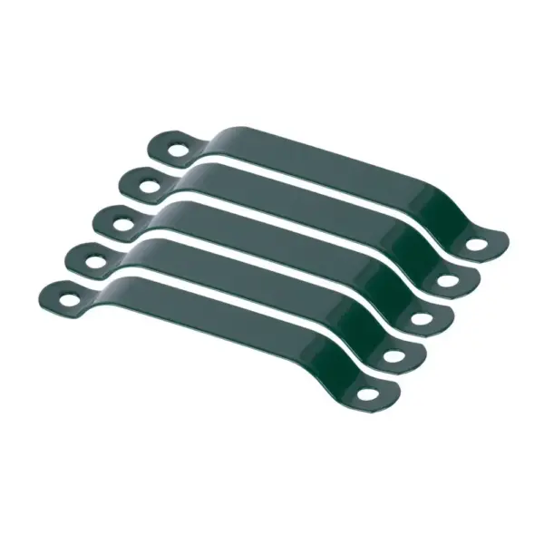 Opasok Strend Pro METALTEC, 38 mm, zelený, RAL6005, na okrúhly stĺpik, bal. 5ks