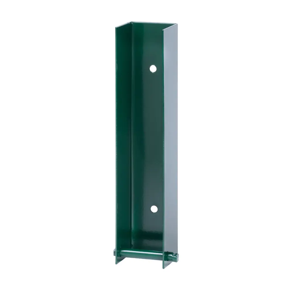 Držiak Strend Pro EUROSTANDARD je spoľahlivý a pevný držiak na podhrabové dosky s rozmermi 40x200 mm. Vďaka zelenej farbe RAL6005 sa skvele hodí do exteriéru a prichádza so všetkými potrebnými skrutkami pre jednoduchú inštaláciu. Ideálny pre bezpečné upevnenie a podporu podhrabových dosiek vo vašom dome alebo záhrade.