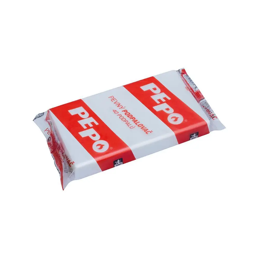 PE-PO pevný podpaľovač je určený na podpaľovanie uhlia