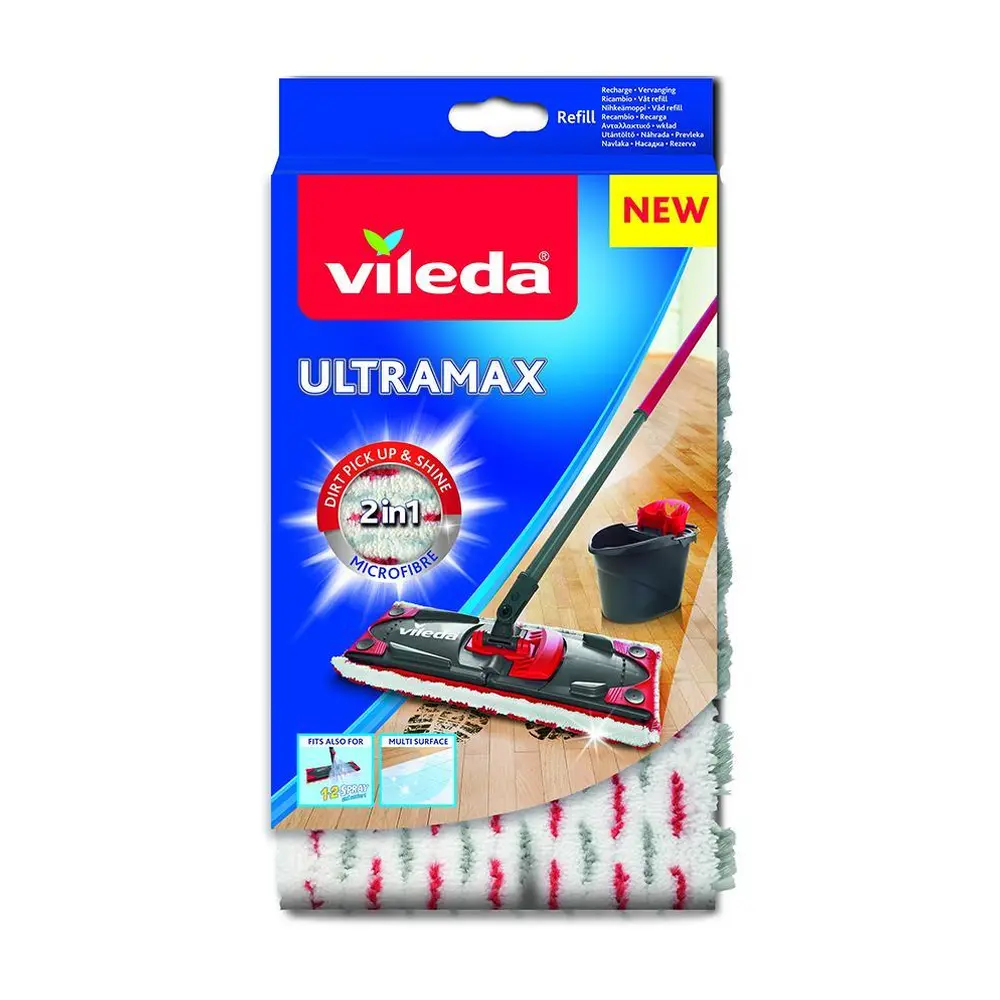 Umývací návlek s dvoma druhmi vlákien pre efektívne odstránenie nečistôt.