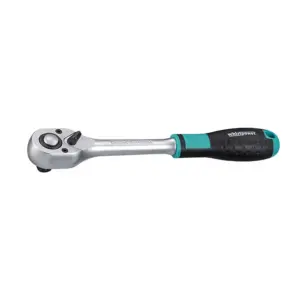 Račňa Whirlpower® 16132-03 je spoľahlivý náradie s prenosom sily až 72 zubov na šírke 202 mm. S jemným zárezom 3/8" a vyrobený z Cr-V materiálu je ideálnym partnerom pre precízne práce a profesionálnych remeselníkov. S touto račňou dokonale zvládnete aj tie najnáročnejšie úlohy.