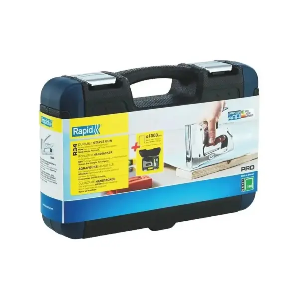 <p>Sponkovačka RAPID R353 je robustný a spoľahlivý nástroj určený pre spony typu 53 s dĺžkou od 6 do 14 mm. Vyniká svojou všestrannosťou a je ideálna na čalúnnické práce