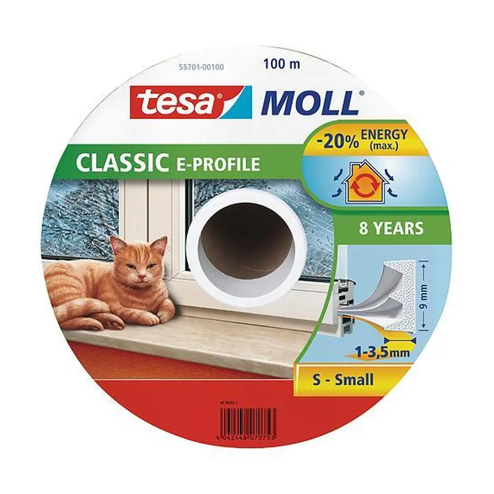 Samolepiace lahko použitelné gumové tesnenie tesamoll® pre okná a dvere. Vysoko kvalitné gumové profily odolávajú väcšine poveternostných podmienok a lahko sa nalepujú.