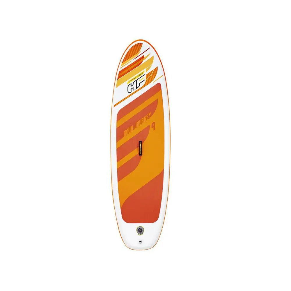 Standup paddleboard (SUP) je výbornou voľbou pre každého kto má rád zábavu na vode. Použitie paddleboardu je jednoduché a rýchlo sa ho každý naučí ovládať. Zdravotné prínosy získané z plavenia sa na SUP doske sú obrovské! S úžasnou doskou Bestway® si spríjemnite horúce letné dni. Dosku oceníte pre jej jednoduché používanie a pohodlie nafukovacej súpravy Hydro Force ™ 9 Aqua Journey Set. Od začiatku do konca budete milovať jednoduchosť použitia a funkcie