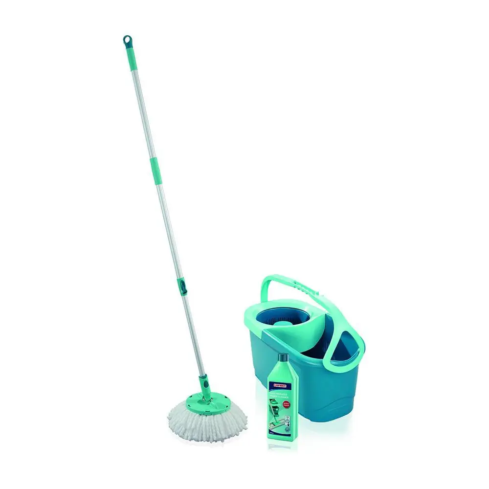 Nový inovovaný set Clean Twist M - vedro so žmýkacím nástavcom a mopom s revolučnou technológiou odstredivého žmýkania. Najjednoduchší spôsob upratovania podláh – vhodné najmä na citlivé drevené podlahyŠetrné vlhké upratovanie citlivé podlahyPatentovaná rotačná technológia v rukoväti. Náhrada mopu je suchšia ako u iných upratovacích systémov a nečistoty sú odstredené. Náhrada mopu Super Soft: šetrné na drevo s minimálnou vlhkosťou a jemnou štruktúrou chrániacou podlahu pred poškriabaním. NOVÉ: ľahké uchytenie náhrady cez vrecká a suché zipsy VelcroFuncionalita zastavenie odstreďovania pre ľahkú kontrolu vlhkosti. 360° flexibilný kĺb pre ľahké vytieranie do osmičiek.Spoj umožňujúci ohyb na plocho na čistenie ťažko prístupných miest