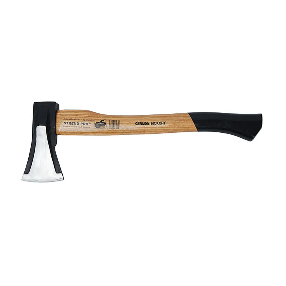 Ergonomická drevená rukoväť vyrobená s kmeňa stromu Hickory. Hickory je drevo z orechovca bieleho