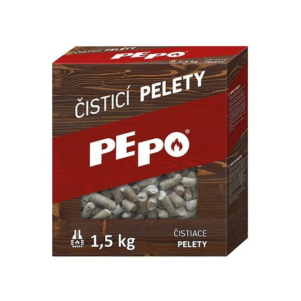 Čistiace pelety sú určené na čistenie všetkých typov kachlí spaľujúcich drevené pelety a pre automatické kombinované kachle spaľujúce pelety a uhlie. Čistiace pelety obsahujú špeciálnu zmes kryštálov