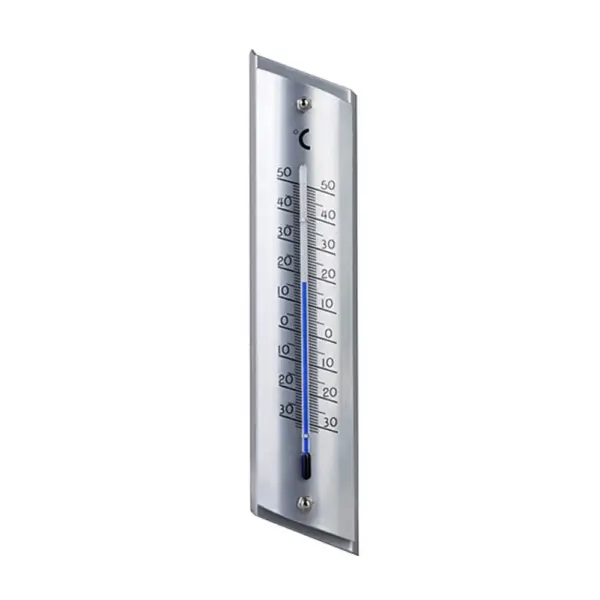<p>Vonkajší kovový teplomer Strend Pro meria teplotu v rozsahu od 50°C do -30°C. Rozmery: 230x50x15 mm.</p>