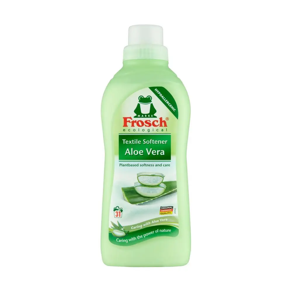 Rastlinná hypoalergénna aviváž s vôňou aloe vera pre osoby s citlivou pokožkou.