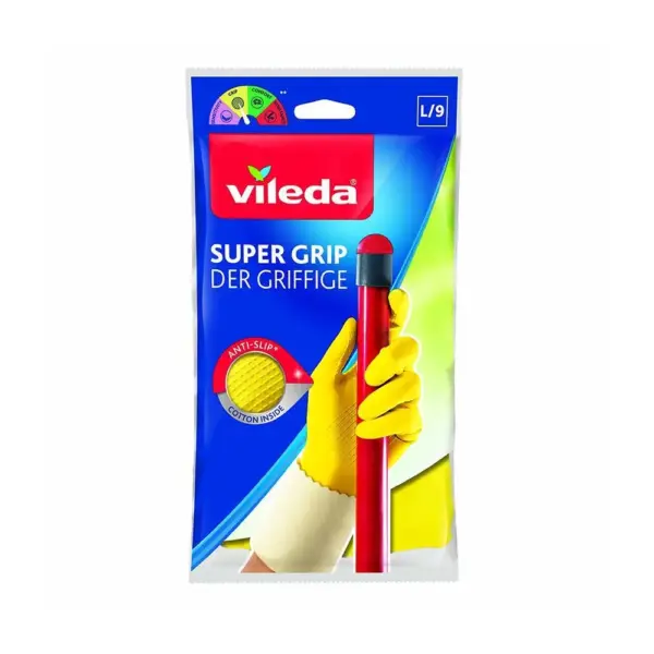 Latexové rukavice pre domácnosť s protišmykovým úchopom. Špeciálne navrhnuté na lepšie uchopenie predmetu vo vlhkých aj suchých podmienkach. Pohodlnejší komfort nosenia vďaka bavlnenej výstelke. veľkosť: L. V balení 1 pár.</span></span></p>