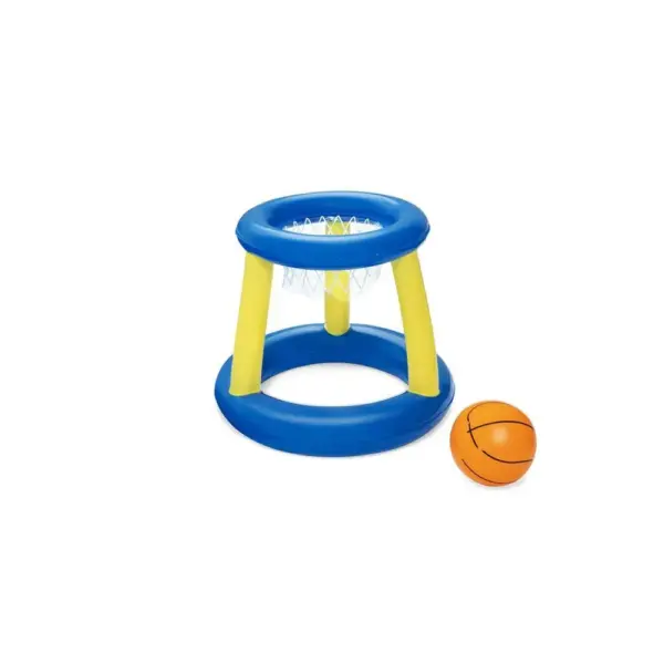 <p>Nafukovacia hra Bestway® Splash 'N' Hoop 52418 v štýle basketbalu pre loptové hry je vhodná pre deti od 3 rokov. Zabavia sa s ňou rodičia aj deti. Cieľom hry je hodiť loptičku do nafukovacieho koša.</p>