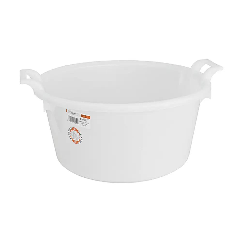 Okrúhly vandlík s rúčkami s rozmermi 52 cm a objemom 30 litrov
