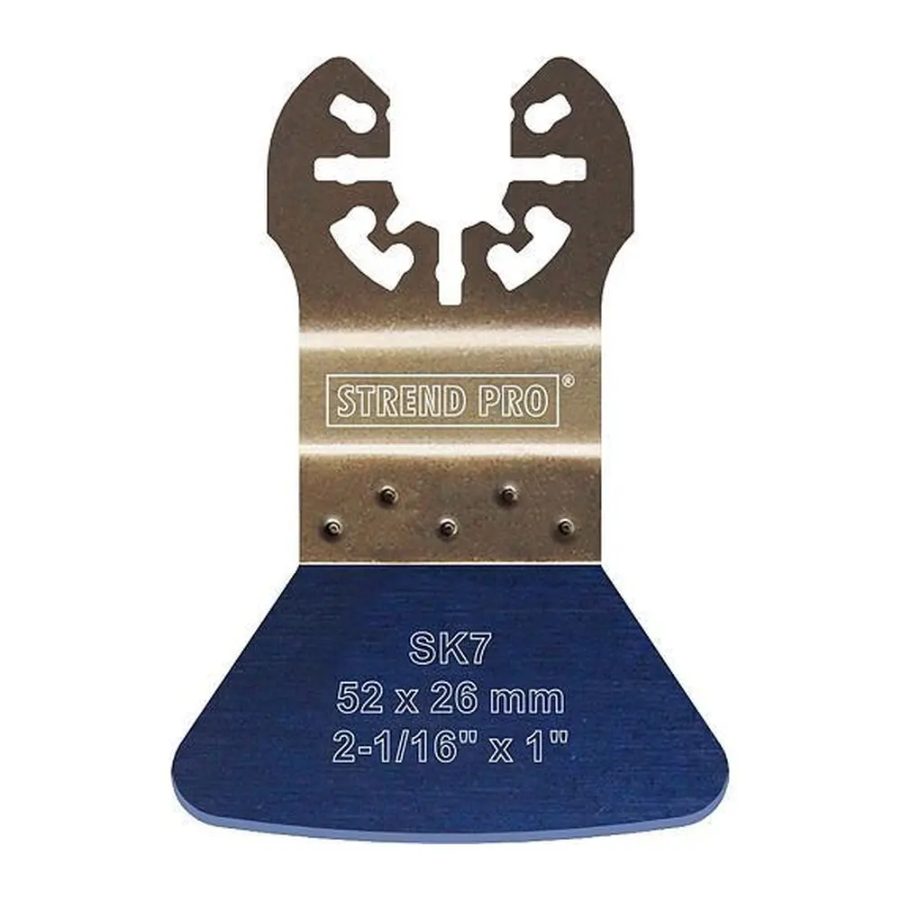 Naástroj Strend Pro škrabka by nemala chýbať vo výbave vašej dielne. Je určená na multibrúsku. Jej rozmer je 52x26 mm.