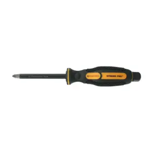 Skrutkovač Strend Pro Strike by nemal chýbať vo vašej dielni. Je to skrutkovač určený pre montáž a opravy menších rozmerov a jeho rozmer je 2x100 mm. Ergonomicky tvarovaná rukoväť zabezpečuje komfortnú prácu. Obzvlášť tenký tvar zabezpečuje lepší prístup k skrutkám v hĺbke.
