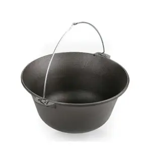 Liatinový kotlík :- priemer: 31 cm- výška: 17 cm- objem: 7
