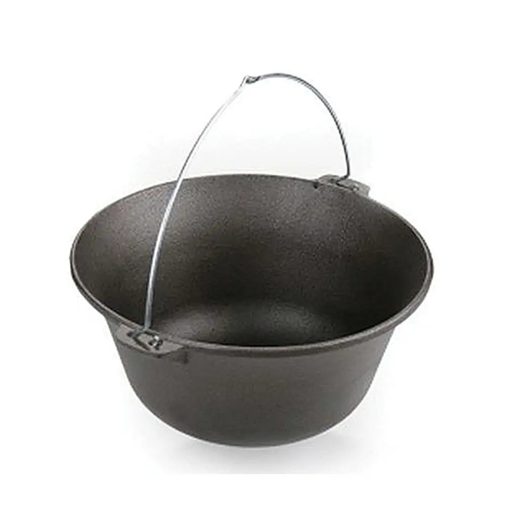 Liatinový kotlík :- priemer: 31 cm- výška: 17 cm- objem: 7