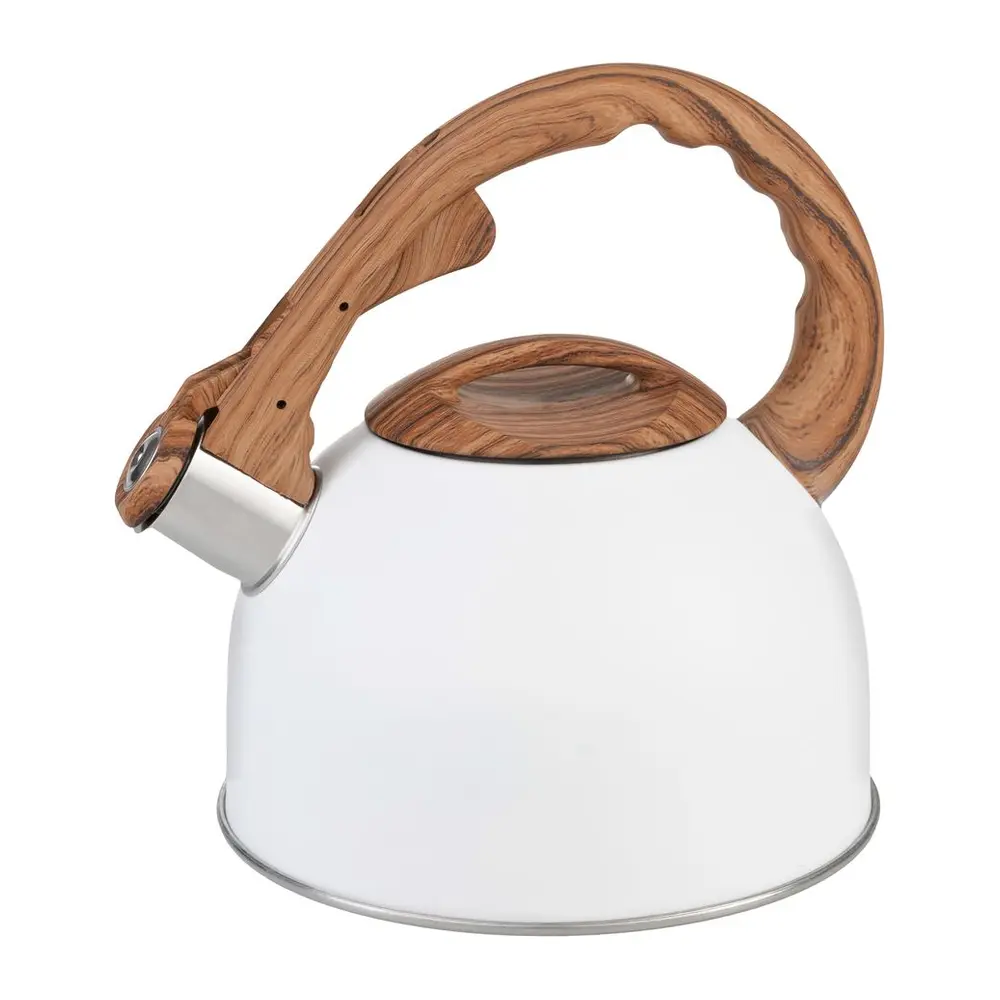 Čajník MagicHome pískací biely 2500 ml – Elegancia a funkčnosť vo vašej kuchyni