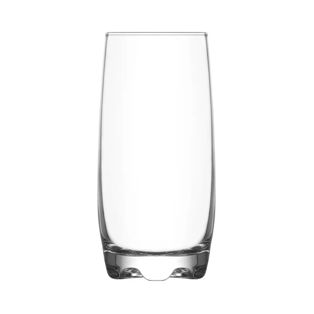 Sada obsahuje 6 kusov sklenených pohárov Adora s rozmermi 61x145 mm a objemom 390 ml. Táto sada vysokých a štýlových pohárov slúži na podávanie vody. Poháre sú vhodné do umývačky riadu.
