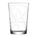 Sada obsahuje 6 kusov pohárov Line s rozmermi 68x99 mm a objemom 205 ml.Poháre sú číre s jemným vzorom