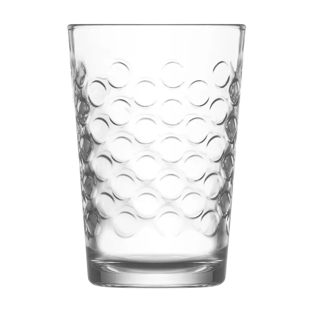 Sada obsahuje 6 kusov pohárov Sedef s rozmermi 68x99 mm a objemom 205 ml. Sklenený pohár Sedef na vodu z číreho skla so vzorom bublinky je vhodný na každodenné použitie.
