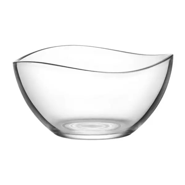 <p>Štýlová misa Vega vyrobená z číreho skla je ideálnym doplnkom ktorý nemôže chýbať na vašom stole. Rozmery 210x105 mm a objem 1