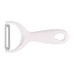 Kuchynská škrabka na zeleninu MagicHome je skvelý pomocník pri čistení zeleniny. Disponuje ergonomickou rukoväťou. Ostrá čepeľ je vyrobená z nerezu a rukoväť je plastová. Vhodná do umývačky na riad. Rozmery: 6