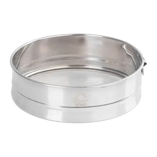 <p>Nerezové sitko na múku MagicHome je skvelým pomocníkom v kuchyni. Priemer: 19 cm.</p>