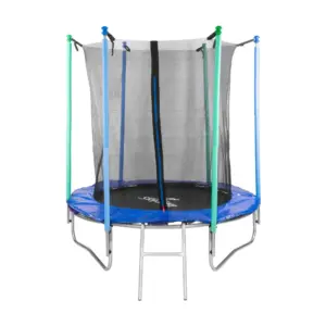 S trampolínou Skipjump zažijete veľa zábavy! Trampolína je určená výlučne na domáce používanie. Je vhodná pre deti. Maximálna nosnosť trampolíny je 50 kg. Preťaženie však môže trampolínu poškodiť! Nie je vhodná ako profesionálne náčinie. Trampolína disponuje kvalitnou polypropylénovou plochou na skákanie a pevnou