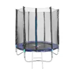 S trampolínou Skipjump zažijete veľa zábavy! Trampolína je určená výlučne na domáce používanie. Je vhodná pre deti. Maximálna nosnosť trampolíny je 50 kg. Preťaženie však môže trampolínu poškodiť! Nie je vhodná ako profesionálne náčinie. Trampolína disponuje kvalitnou polypropylénovou plochou na skákanie a pevnou