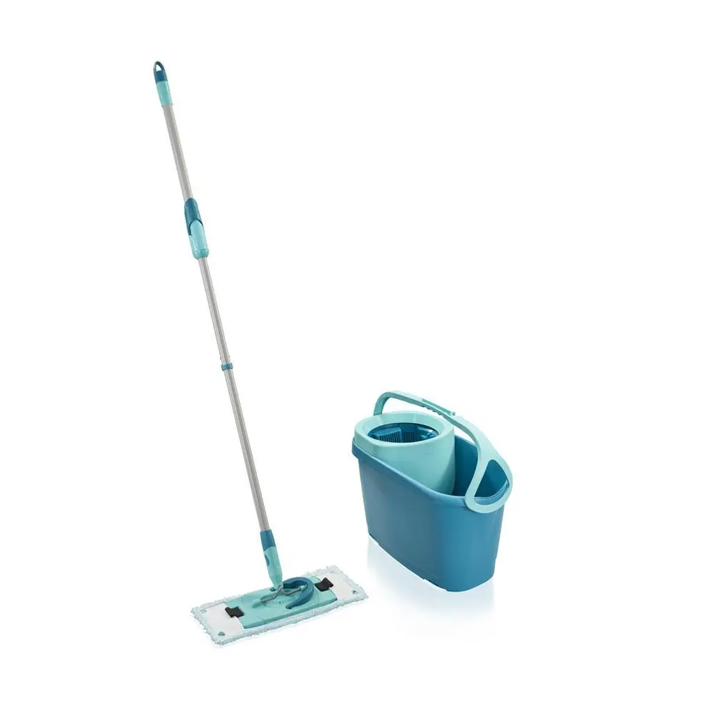 Nový inovovaný set Clean Twist M - vedro so žmýkacím nástavcom a mopom s revolučnou technológiou odstredivého žmýkania. Najjednoduchší spôsob upratovania podláh – vhodné najmä na citlivé drevené podlahyŠetrné vlhké upratovanie citlivé podlahyPatentovaná rotačná technológia v rukoväti. Náhrada mopu je suchšia ako u iných upratovacích systémov a nečistoty sú odstredené. Náhrada mopu Super Soft: šetrné na drevo s minimálnou vlhkosťou a jemnou štruktúrou chrániacou podlahu pred poškriabaním. NOVÉ: ľahké uchytenie náhrady cez vrecká a suché zipsy VelcroFuncionalita zastavenie odstreďovania pre ľahkú kontrolu vlhkosti. 360° flexibilný kĺb pre ľahké vytieranie do osmičiek.Spoj umožňujúci ohyb na plocho na čistenie ťažko prístupných miest