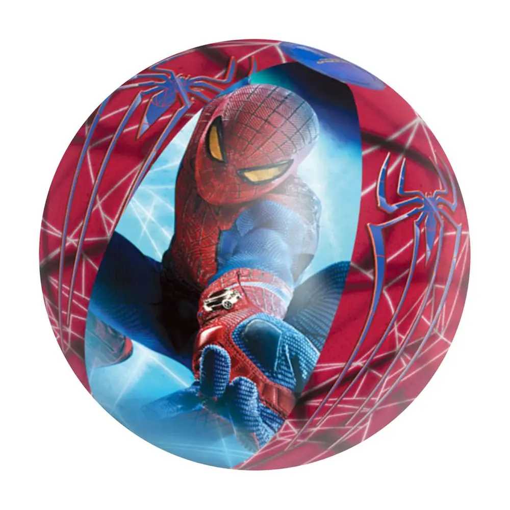 Farebná nafukovacia lopta je určená do vody a prináša množstvo zábavy! Lopta so svojou grafikou superhrdinu Spider-Mana zaujme predovšetkým chlapcov. S nafukovacou loptou môžete hrať rôzne vodné hry a športy alebo sa len tak hrať na pláži.