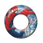 Detský nafukovací kruh je určený na použitie vo vode. Vďaka grafike Spider-Mana a modrej farbe zaujme najmä chlapcov. Je skvelou pomôckou pre deti