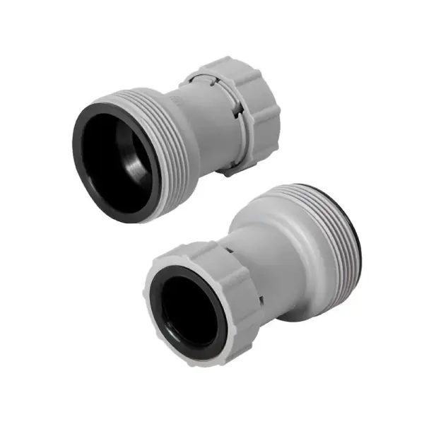 <p>- vyrobený z materiálov odolných proti korózii <br />- na spájanie hadíc s Ø 38 mm a bazénových ventilov Ø 32 mm <br />- ľahká montáž</p>