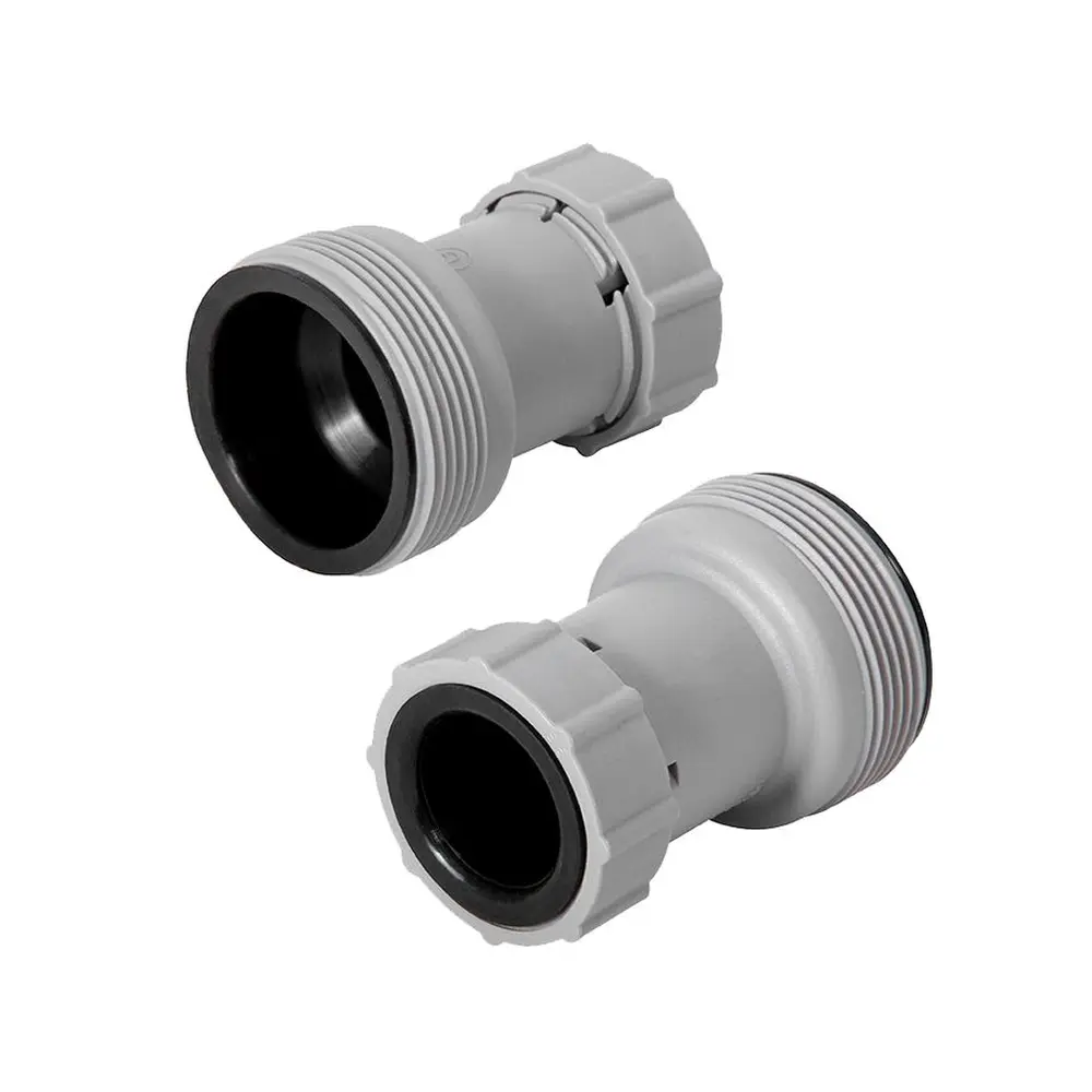 - vyrobený z materiálov odolných proti korózii - na spájanie hadíc s Ø 38 mm a bazénových ventilov Ø 32 mm - ľahká montáž