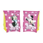 Detské rukávniky zaujmú svojím farebným prevedením a dizajnom Minnie. Sú skvelou pomôckou pri plávaní. Vďaka nim sa deti cítia bezpečne a naučia sa plávať. Rukávniky sú vybavené bezpečnostnými ventilmi s poistkou a dvoma vzduchovými komorami