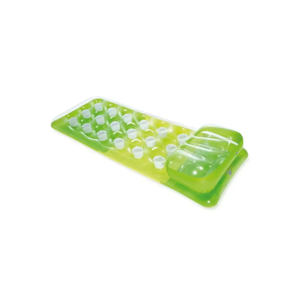 Plážová nafukovačka Intex® 58890 Pocket fashion s rozmermi 188 x 71 cm je navrhnutá tak