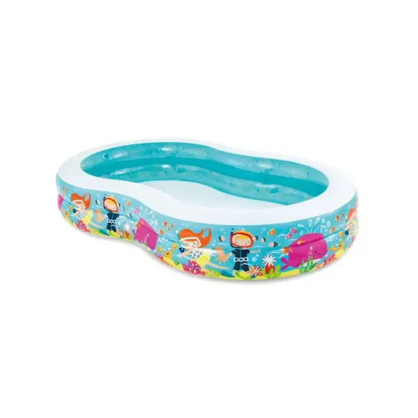<p>Bazén Intex® 56490 Seashore má jedinečný tvar