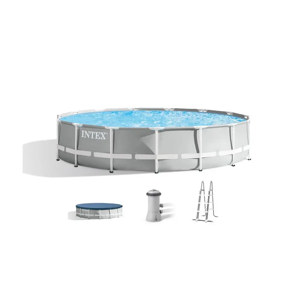 Užite si hodiny vonkajšej zábavy s bazénom Intex® Prism Frame™ Premium 26724 s rozmermi 4